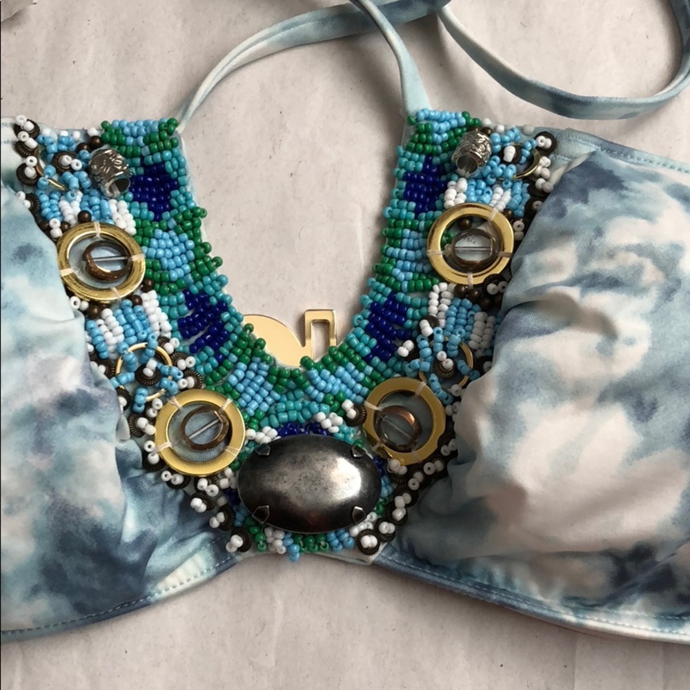 Victorias Secret beaded Bikini Top! - Picture 3 of 8
